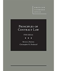 Principles of Contract Law (American Casebook Series) (Used) 9781634605977