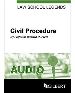 Law School Legends Audio: Civil Procedure (Instant Digital Access Code Only) 9781634607698