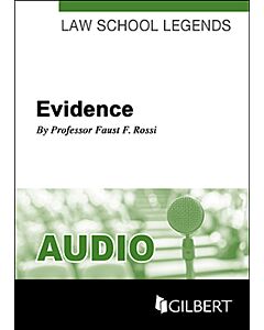 Law School Legends Audio: Evidence (Instant Digital Access Code Only) 9781683289210