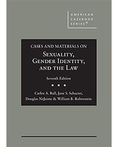 Cases and Materials on Sexual Orientation and the Law (American Casebook Series) (Used) 9781636591469