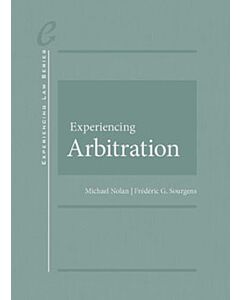 Experiencing Arbitration 9781640208469