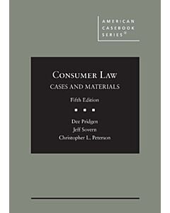 Consumer Law, Cases and Materials (American Casebook Series) (Rental) 9781642423099