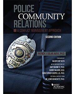 Police Community Relations: A Conflict Management Approach 9781647085278