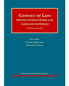 Conflict of Laws, Private International Law, Cases and Materials (University Casebook Series) (Used) 9781647085995