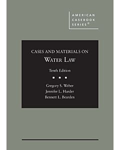 Cases and Materials on Water Law (American Casebook Series) (Rental) 9781683282655
