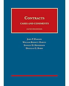 Contracts, Cases and Comments (University Casebook Series) (Rental) 9781683286493