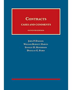 Contracts, Cases and Comments (University Casebook Series) (Used) 9781683286493