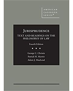 Jurisprudence, Text and Readings on the Philosophy of Law (American Casebook Series) (Rental) 9781684674732