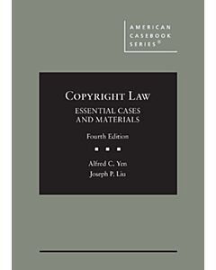 Copyright Law, Essential Cases and Materials (American Casebook Series) 9781684675340