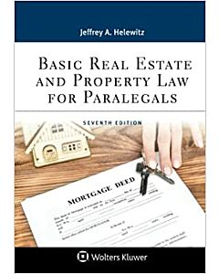Basic Real Estate and Property Law for Paralegals (w/ Connected eBook) (Instant Digital Access Code Only) 9798889063940