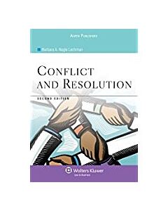 Conflict and Resolution 9780735567320