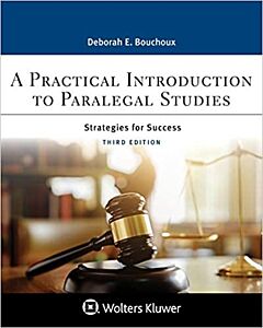 The Practical Introduction to Paralegal Studies, Third Edition (w/ Connected eBook) 9781543815610