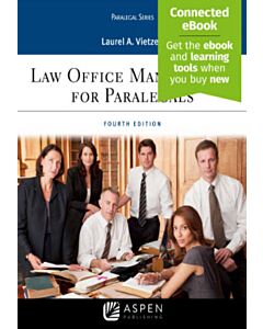 Law Office Management for Paralegals (w/ Connected eBook) (Instant Digital Access Code Only) 9798889063834