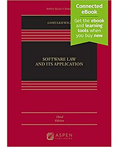 Software Law and Its Applications (w/ Connected eBook) 9798886143485