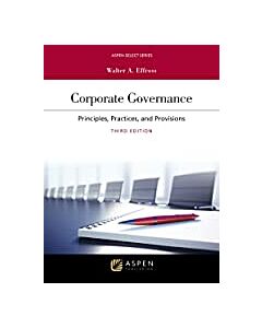 Corporate Governance: Principles and Practice (w/ Connected eBook) (Instant Digital Access Code Only) 9781543857238