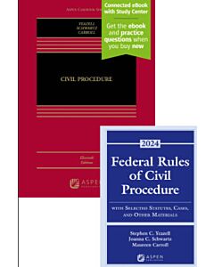 Civil Procedure (w/ Connected eBook with Study Center) & Federal Rules of Civil Procedure with Selected Statutes (Bundle Set) (Instant Digital Access Code Only) 9798892075848