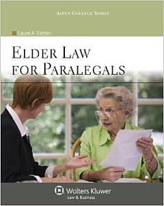 Elder Law for Paralegals (w/ Connected eBook) 9780735508675