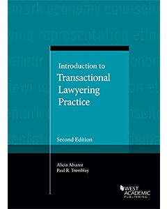 Introduction to Transactional Lawyering Practice 9781642427950