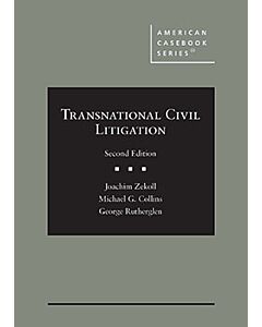 Transnational Civil Litigation (American Casebook Series) 9781684676187