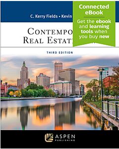 Contemporary Real Estate Law (w/ Connected eBook) (Instant Digital Access Code Only) 9798886144437