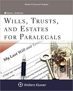 Wills Trusts & Estates for Paralegals 9781454833024