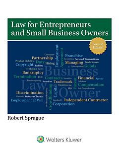 Law for Entrepreneurs and Small Business Owners (Instant Digital Access Code Only) 9781543822953