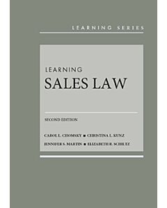 Learning Sales Law (Learning Series) 9781684677009