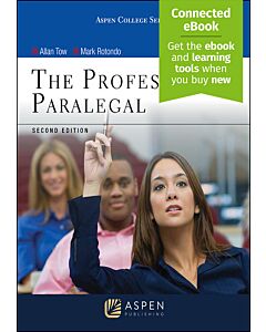 The Professional Paralegal (w/ Connected eBook) (Instant Digital Access Code Only) 9798889063773