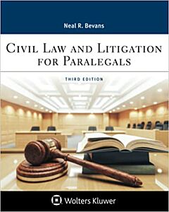 Civil Law and Litigation for Paralegals (w/ Connected eBook) 9781543826111