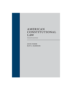 American Constitutional Law 9781531009502