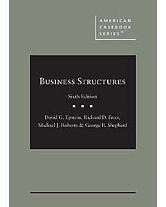 Business Structures - CasebookPlus (American Casebook Series) (Instant Digital Access Code Only) 9798887869056