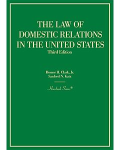 The Law of Domestic Relations in the United States (Hornbook Series) 9781647087791