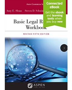 Basic Legal Research Workbook: Revised Fifth Edition (w/ Connected eBook) 9781543804584